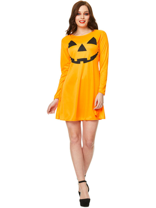 Face Pumpkin Dress